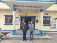 बालिकामाथि यौन दुर्व्यवहारको आरोपमा पक्राउ परेका मधु सोमरे ।